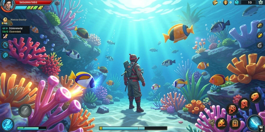 Fitur multiplayer yang memungkinkan interaksi antar pemain.