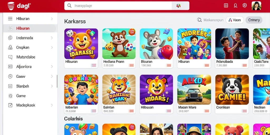 Gambaran misi dalam lingkungan yang menakjubkan.