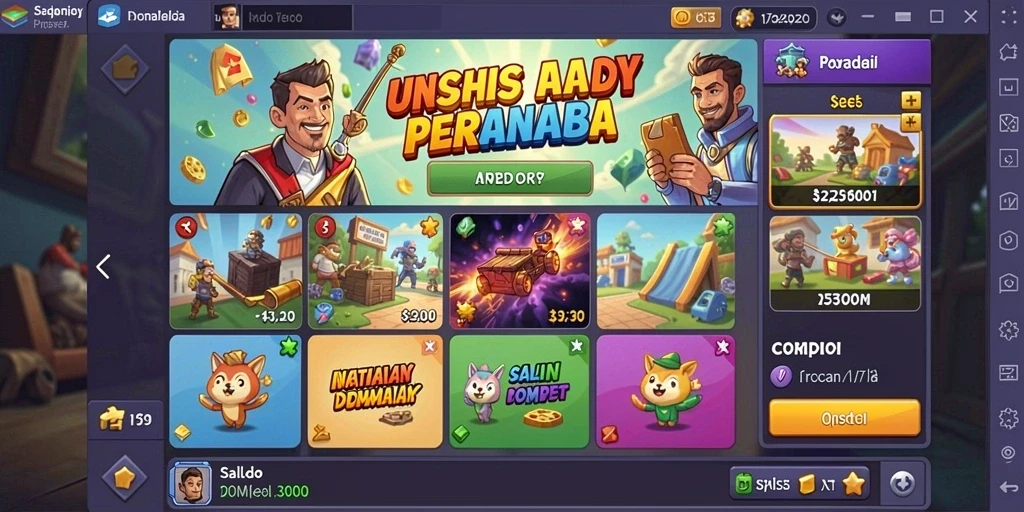 Pengalaman multiplayer yang seru dengan teman-teman.