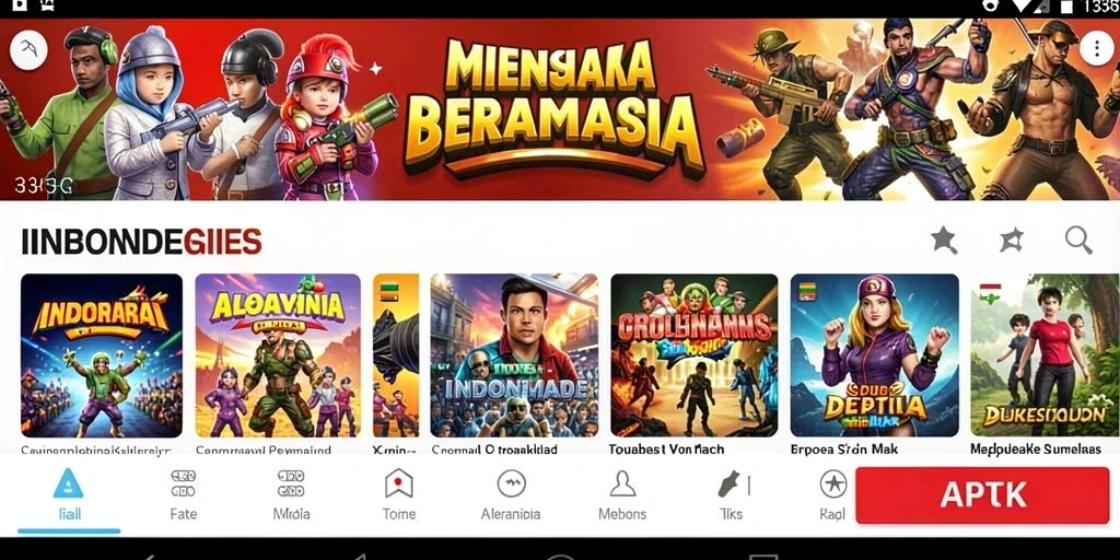 Tangkapan layar menunjukkan mode multiplayer yang seru.