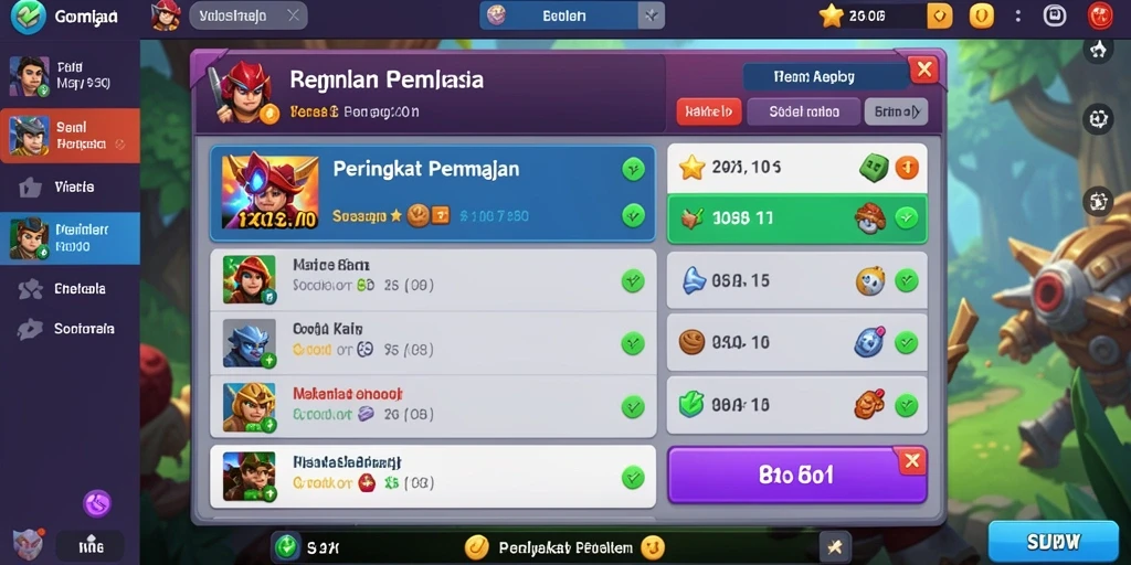 Bonus harian yang menggiurkan bagi pemain.