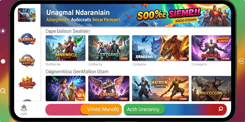 Pengaturan turnamen dengan hadiah menarik.